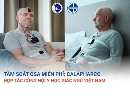 Tầm Soát OSA Miễn Phí: Calapharco Hợp Tác Cùng Hội Y Học Giấc Ngủ Việt Nam